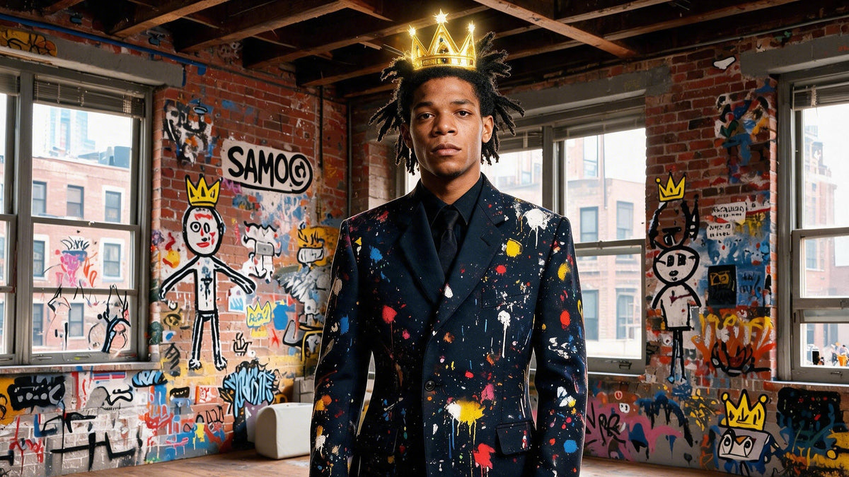 Jean-Michel Basquiat, NEW YORKERS NO. 0486 by MLow, KEYSTONE 111