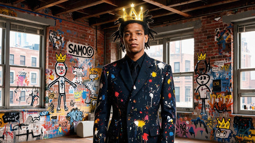 Jean-Michel Basquiat, NEW YORKERS NO. 0486 by MLow, KEYSTONE 111