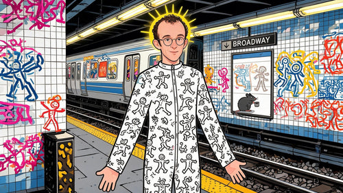 Keith Haring, NEW YORKERS NO. 0487 by MLow, KEYSTONE 111