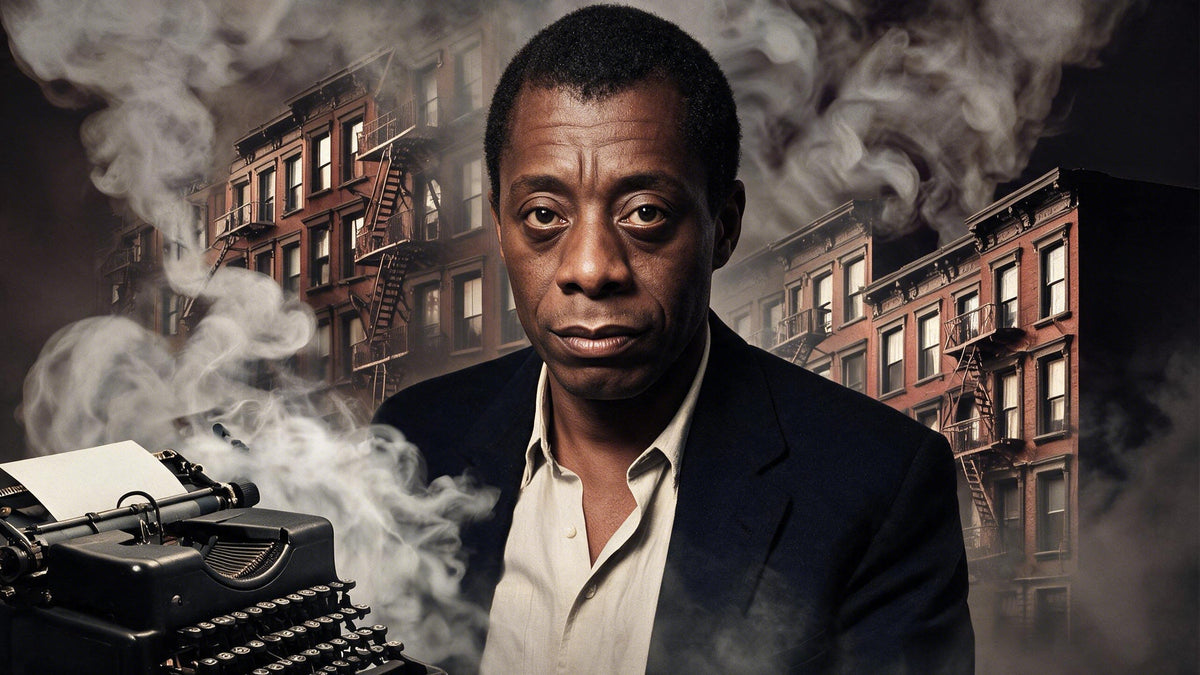 James Baldwin, NEW YORKERS NO. 0493 by MLow, KEYSTONE 111