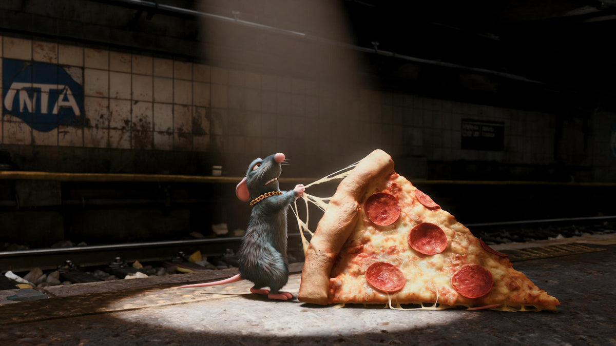 Pizza Rat, NEW YORKERS NO. 0548 by MLow, KEYSTONE 111