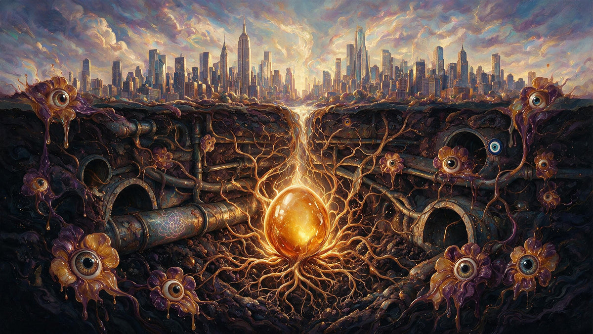 The Seed Beneath the City, NEW YORKERS NO. 1468 by MLow, KEYSTONE 111