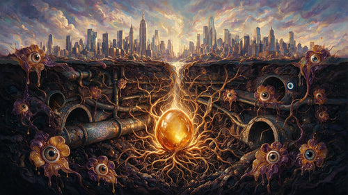 The Seed Beneath the City, NEW YORKERS NO. 1468 by MLow, KEYSTONE 111