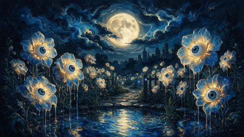 The Flower Moon, NEW YORKERS NO. 2017 by MLow, KEYSTONE 111