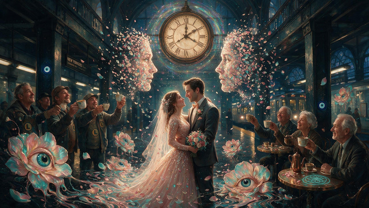 The Second Glance Wedding, NEW YORKERS NO. 2300 by MLow, KEYSTONE 111