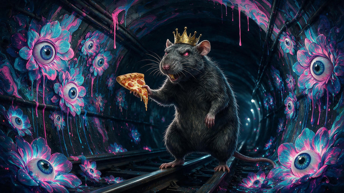The Rat King, NEW YORKERS NO. 0767 by MLow, KEYSTONE 111