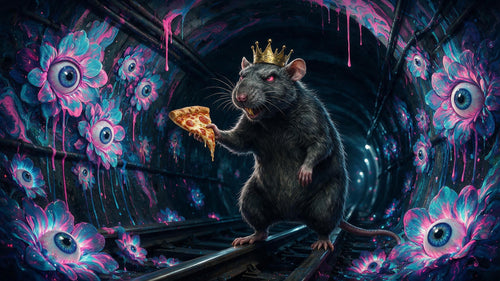 The Rat King, NEW YORKERS NO. 0767 by MLow, KEYSTONE 111