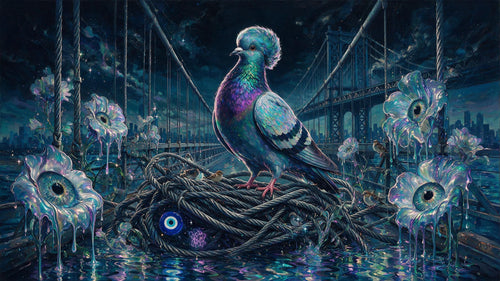 The Pigeon Queen, NEW YORKERS NO. 1485 by MLow, KEYSTONE 111