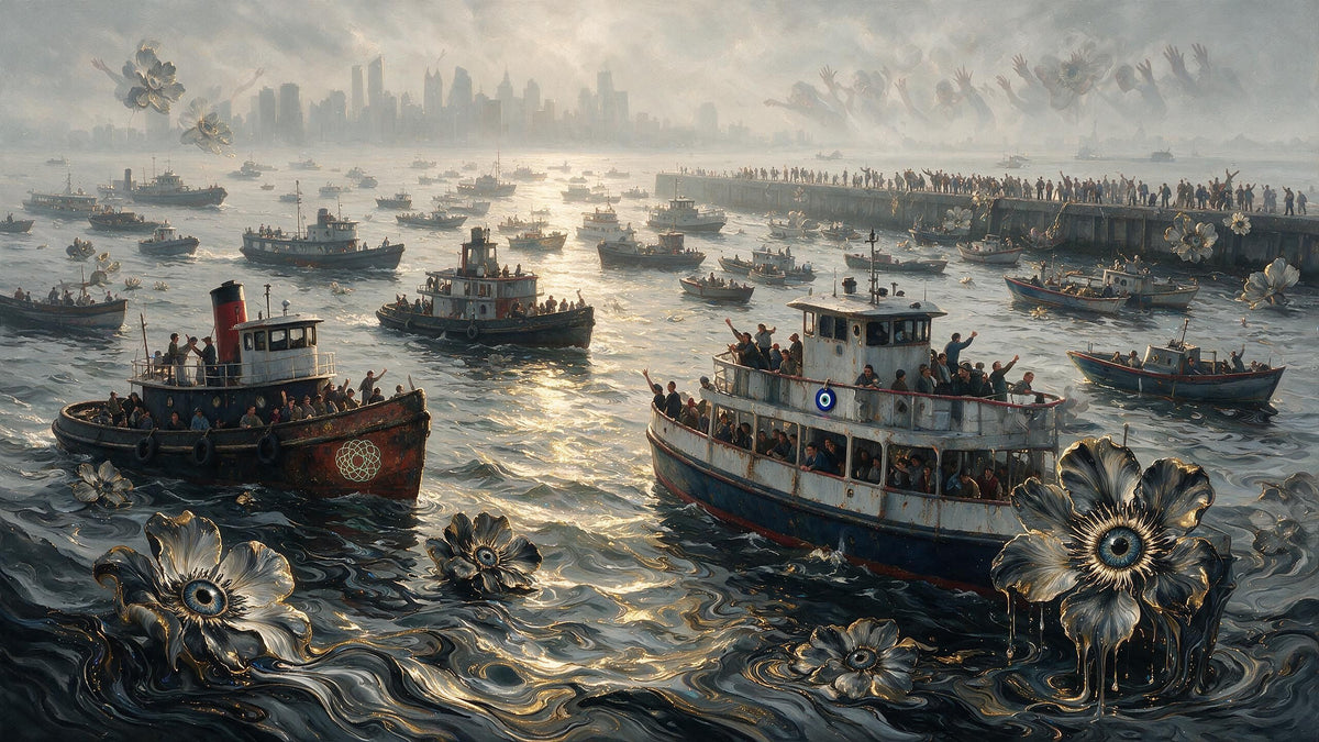 The Boatlift, NEW YORKERS NO. 1900 by MLow, KEYSTONE 111