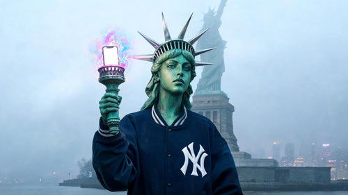 Statue of Liberty, NEW YORKERS NO. 0467 by MLow, KEYSTONE 111