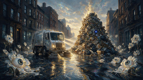 The Clean Street Truce, NEW YORKERS NO. 1489 by MLow, KEYSTONE 111