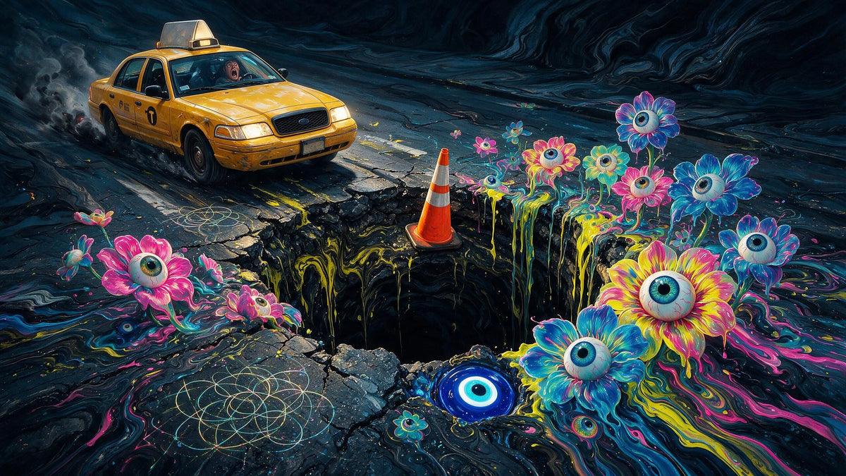 The Pothole, NEW YORKERS NO. 1055 by MLow, KEYSTONE 111