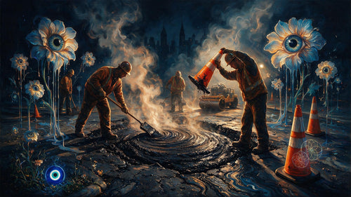 The Pothole Crew, NEW YORKERS NO. 1607 by MLow, KEYSTONE 111