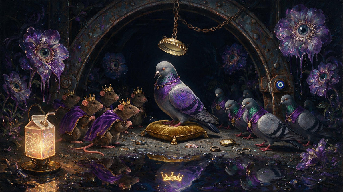 The Squab's Coronation, NEW YORKERS NO. 2269 by MLow, KEYSTONE 111