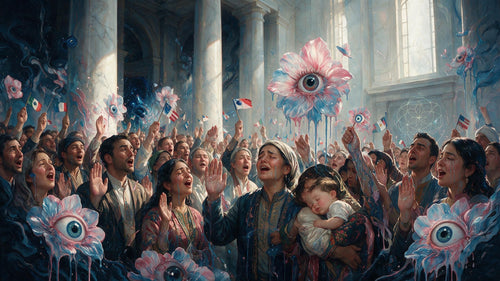 The Oath Ceremony, NEW YORKERS NO. 1200 by MLow, KEYSTONE 111