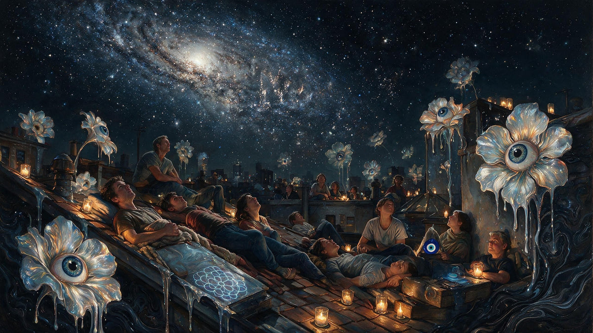 The Milky Way Blackout, NEW YORKERS NO. 1500 by MLow, KEYSTONE 111