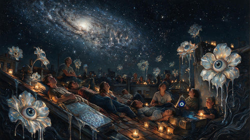 The Milky Way Blackout, NEW YORKERS NO. 1500 by MLow, KEYSTONE 111