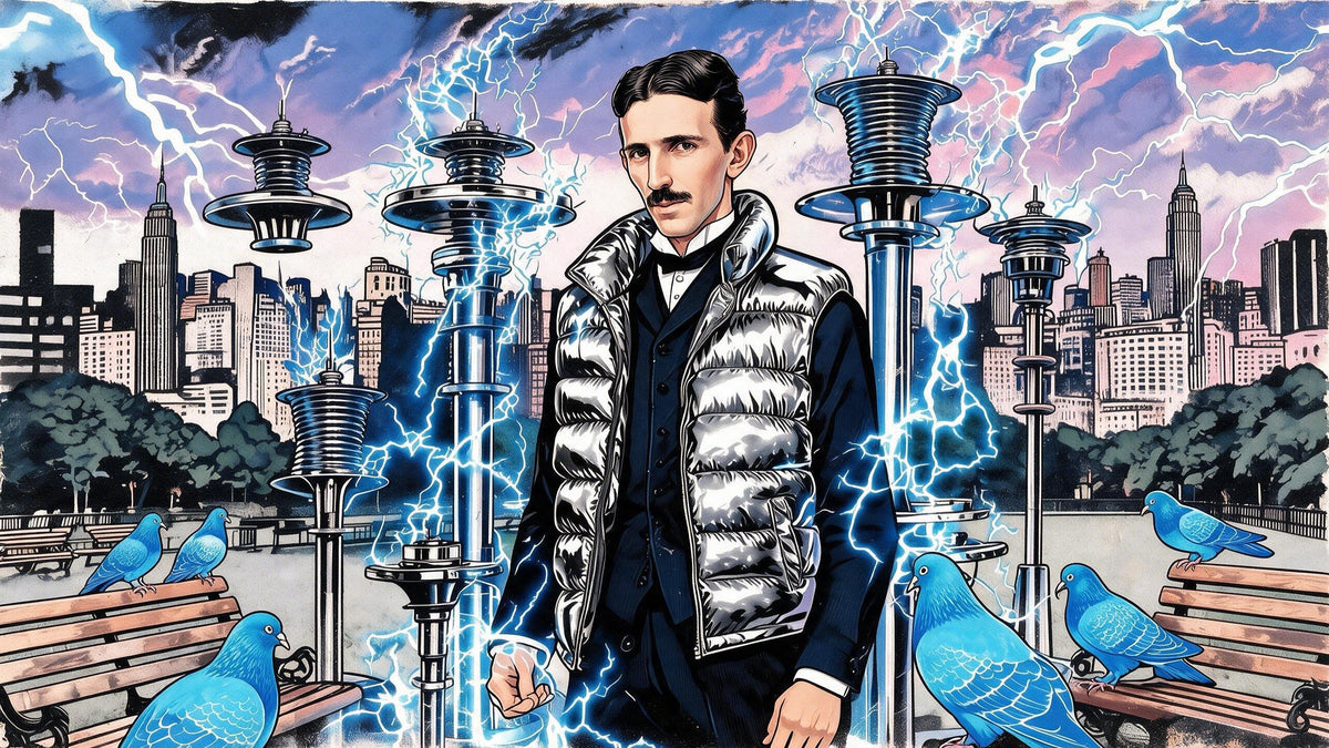 Nikola Tesla, NEW YORKERS NO. 0473 by MLow, KEYSTONE 111