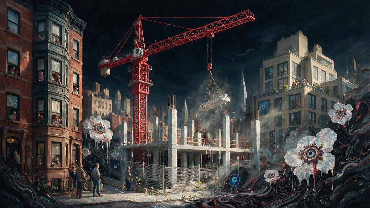 The Unfinished Block, NEW YORKERS NO. 2665 by MLow, KEYSTONE 111