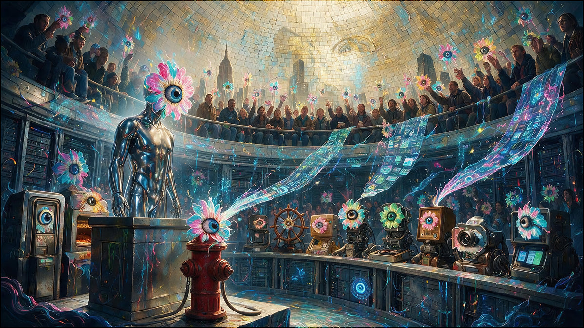 The Trial of the Algorithm, NEW YORKERS NO. 3700 by MLow, KEYSTONE 111