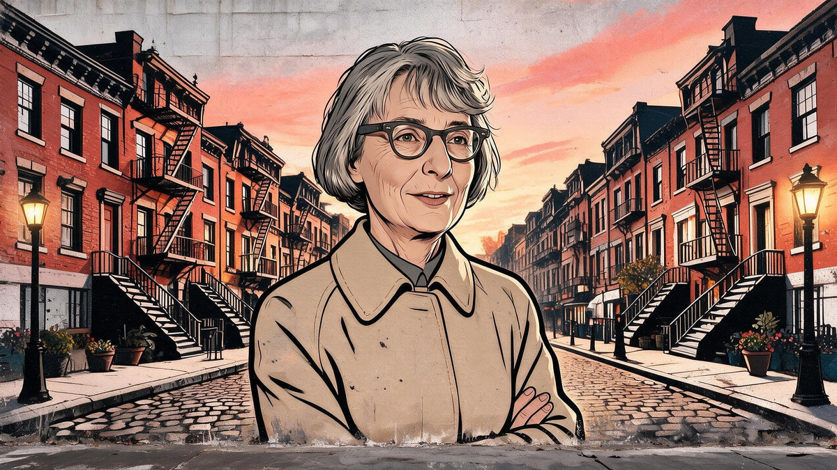Jane Jacobs, NEW YORKERS NO. 0476 by MLow, KEYSTONE 111